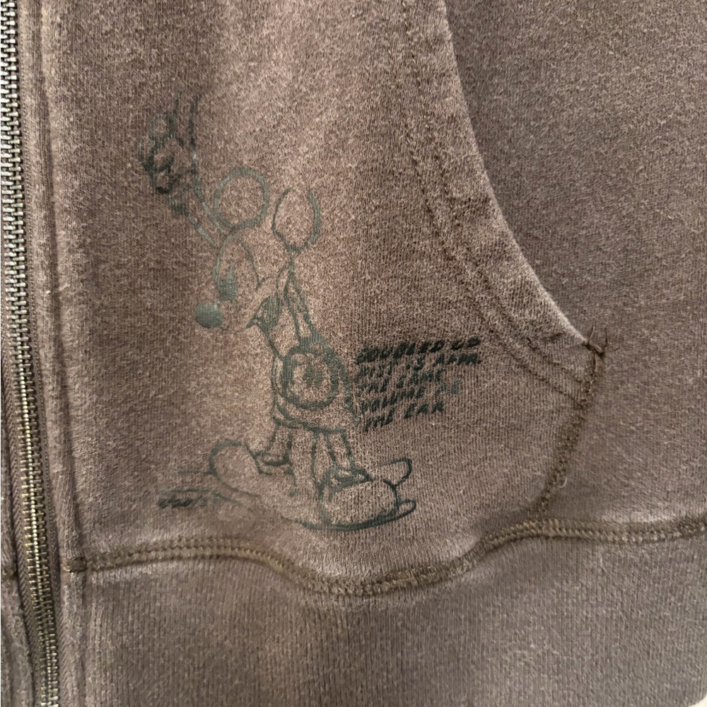 Disney Dark Chocolate Brown Zip-Up Jacket - Picture 3 of 7
